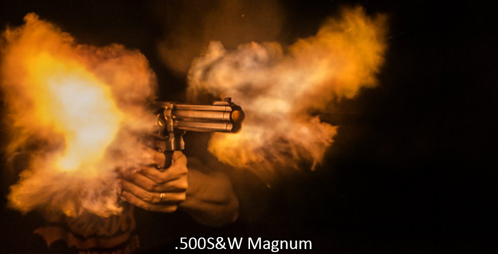 .500S&W Magnum flames